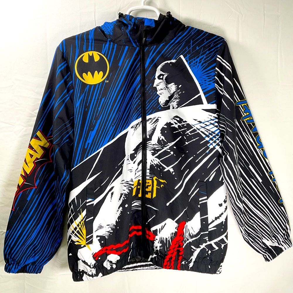 NWT Men’s Batman x‎ Tango Hotel Hooded Full Zip Jacket Large